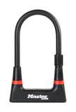 Master Lock D-Locks - U-Lock 10 x 21cm [8279] Black