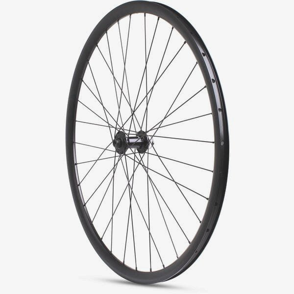 M Part Wheels Road Front Wheel Shimano Tiagra Cl Hub Ta 100X12Mm 28Mm Aero Rim Black 700C Wheel