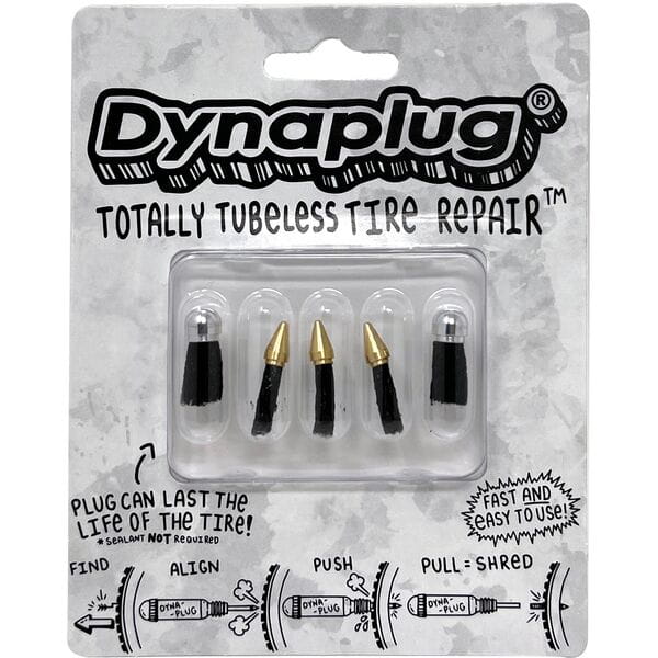Dynaplug Plug Pack 3 X Soft Nose And 2 X Mega Plugs Tubeless