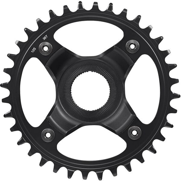 Shimano Sm-Cre80-12-B Chainring 12-Speed 36T Without Chain Guard For Chain Line 55 Mm Chain Ring