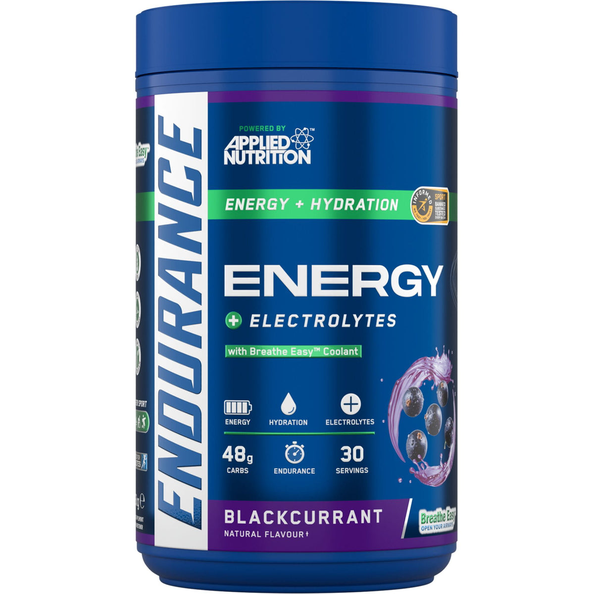 Applied Nutrition Endurance Breathe Energy and Hydration Powder