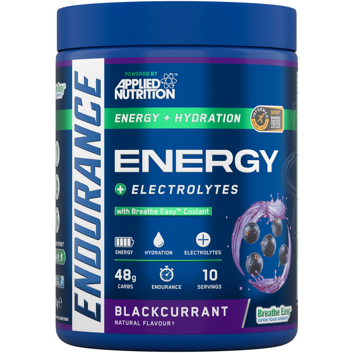 Applied Nutrition Endurance Breathe Energy and Hydration Powder