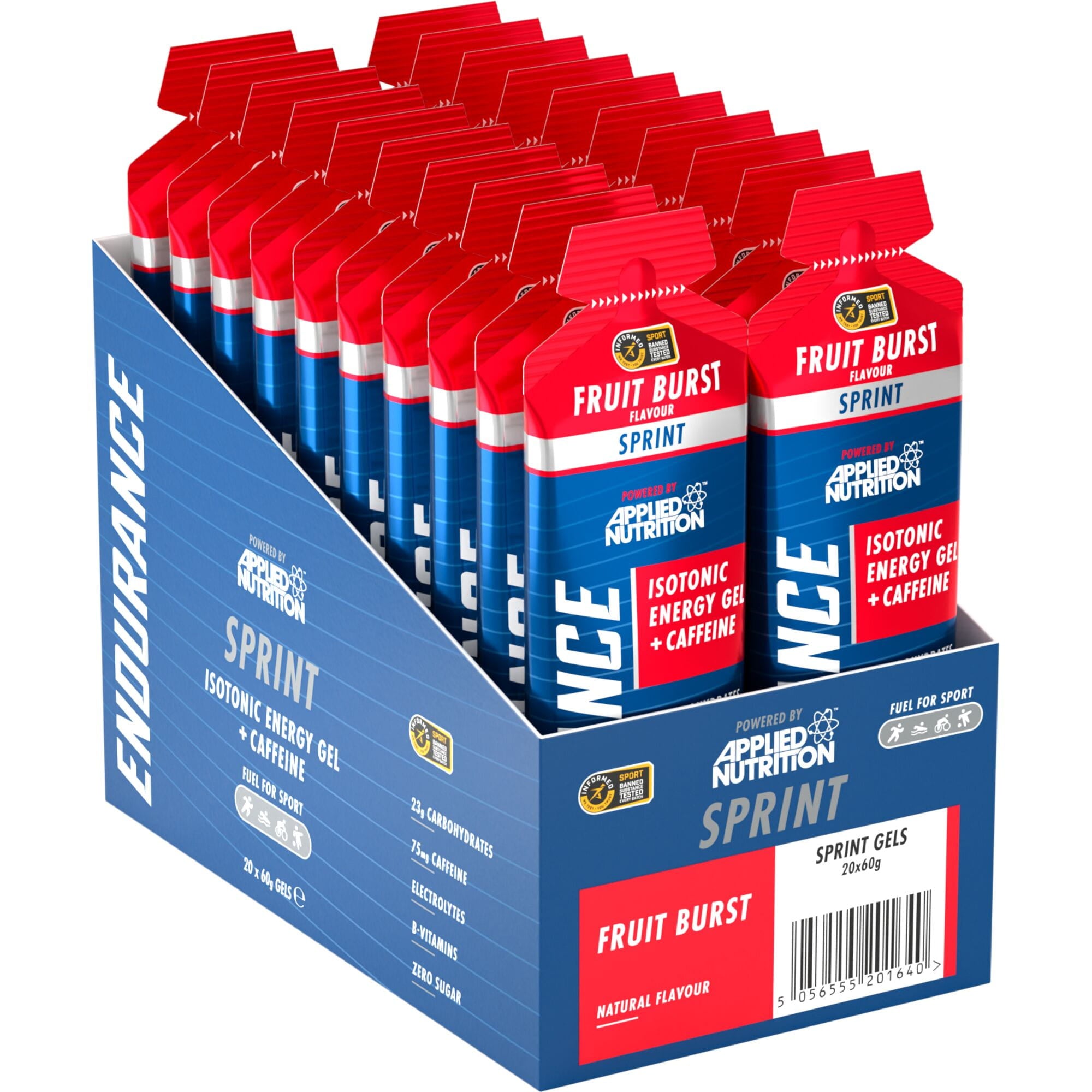 Applied Nutrition Endurance Sprint Isotonic Energy Gel Caffeine