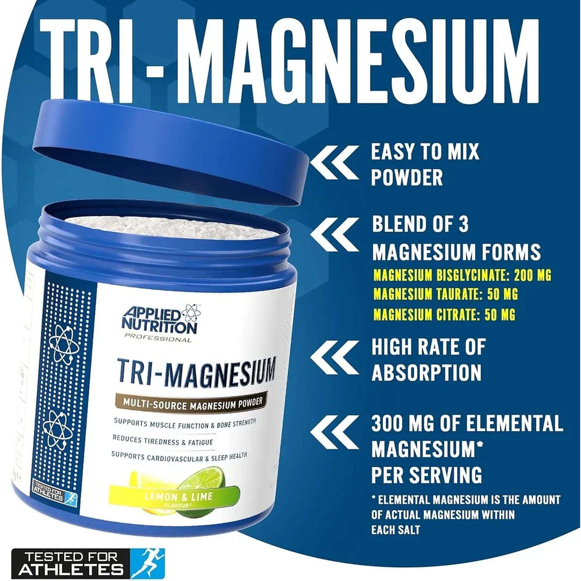 Applied Nutrition Tri-Magnesium Powder