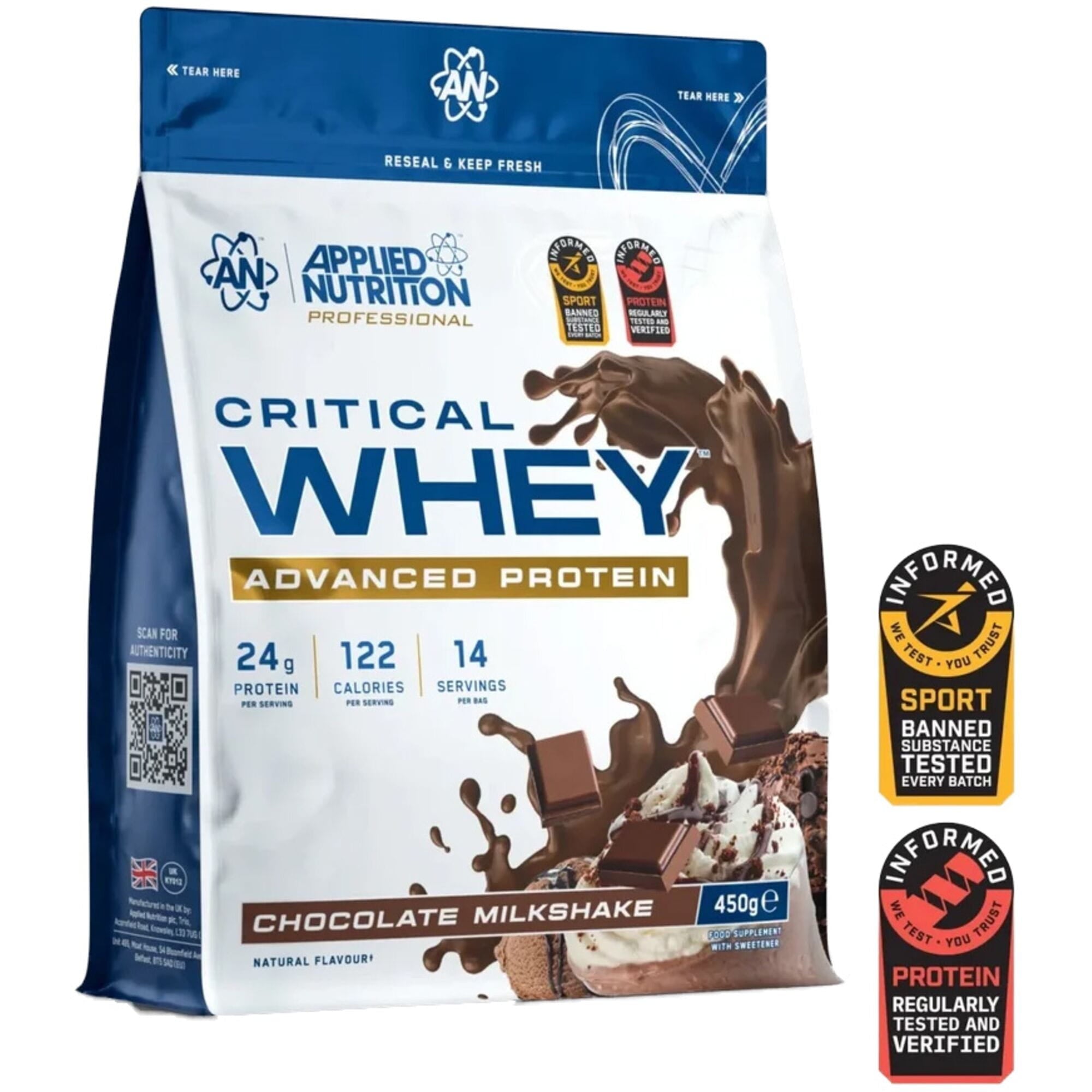 Applied Nutrition Critical Whey Protein Powder