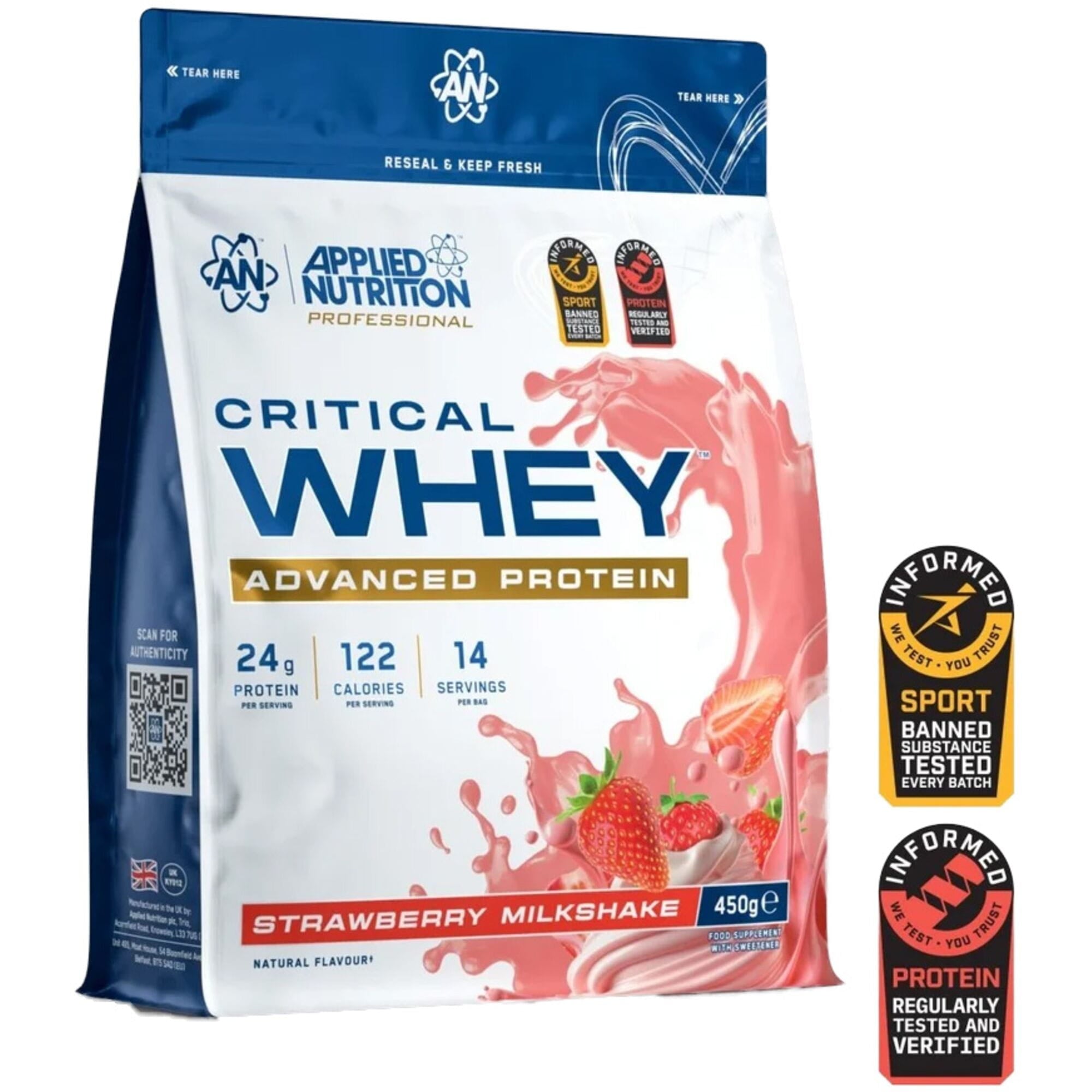 Applied Nutrition Critical Whey Protein Powder