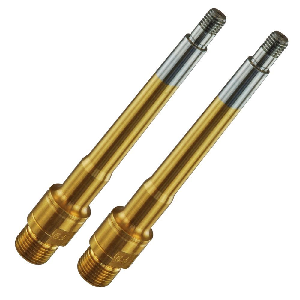 Dmr Bikes V12 Titanium Axle Pair Inc Shields+M7 Nuts Spares & Accessories
