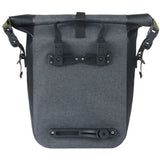 Basil Navigator Storm Medium, single pannier bag,MIK Hooks, 12-15L, black