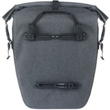 Basil Navigator Storm Large, single pannier bag,MIK Hooks, 25-31L, black
