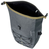 Basil Navigator Storm Large, single pannier bag,MIK Hooks, 25-31L, black