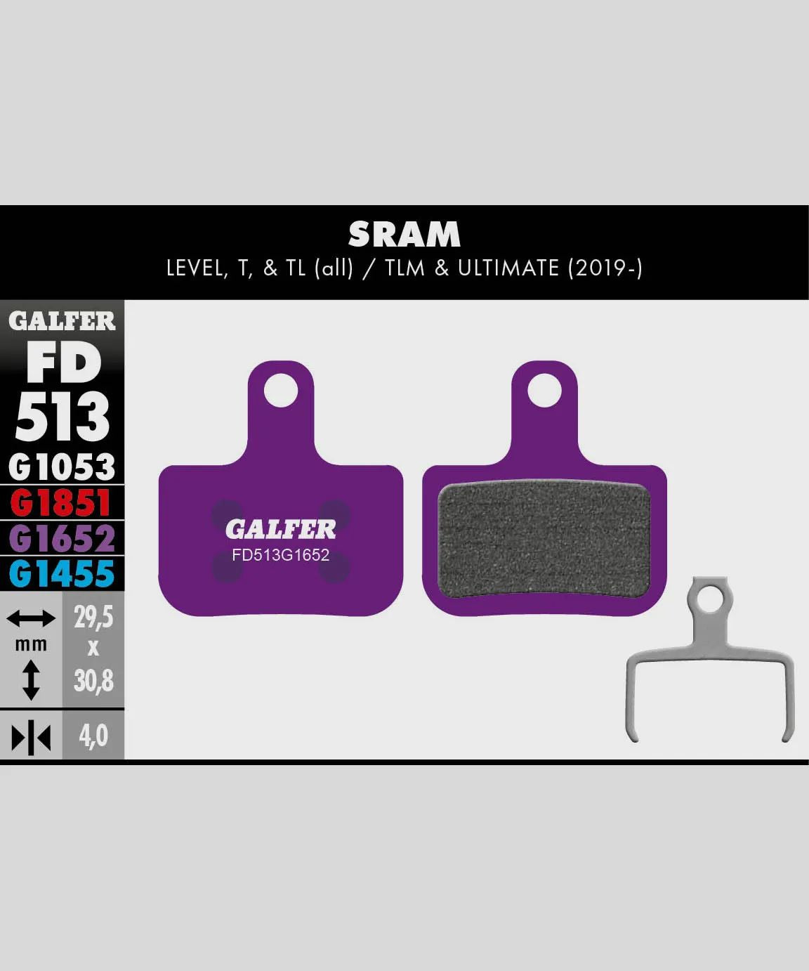 Galfer E-Bike Disc Brake Pad