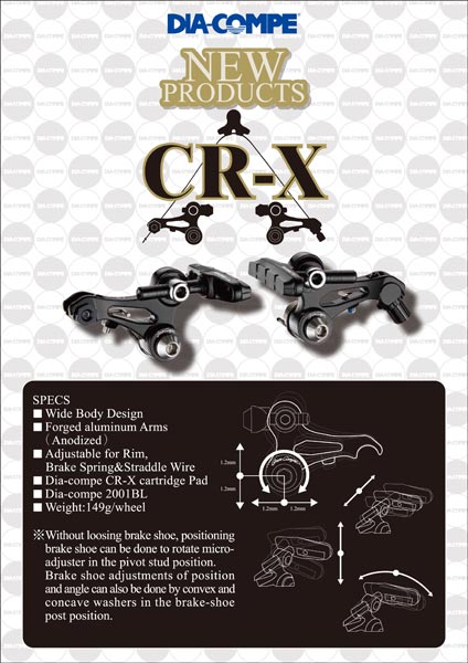 dia compe brake cr x cantilever p137120