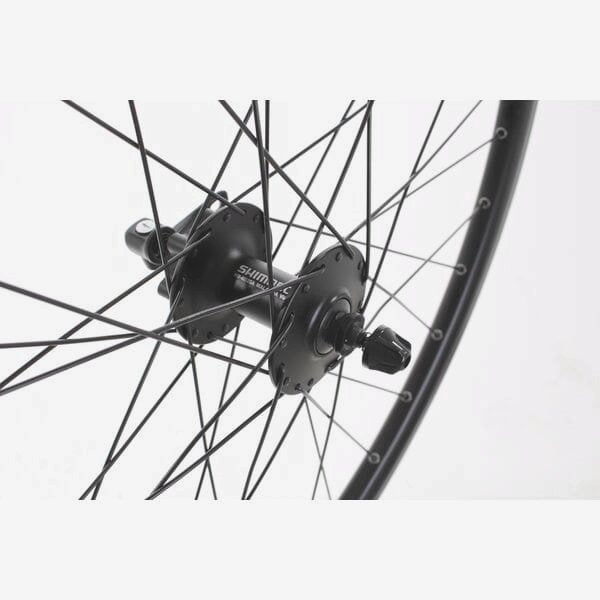 M Part Wheels Gravel/MTB Front Wheel Shimano Deore 6B Hub Qr 100Mm 650B/27.5 Inch Tlr Rim Blk Wheel