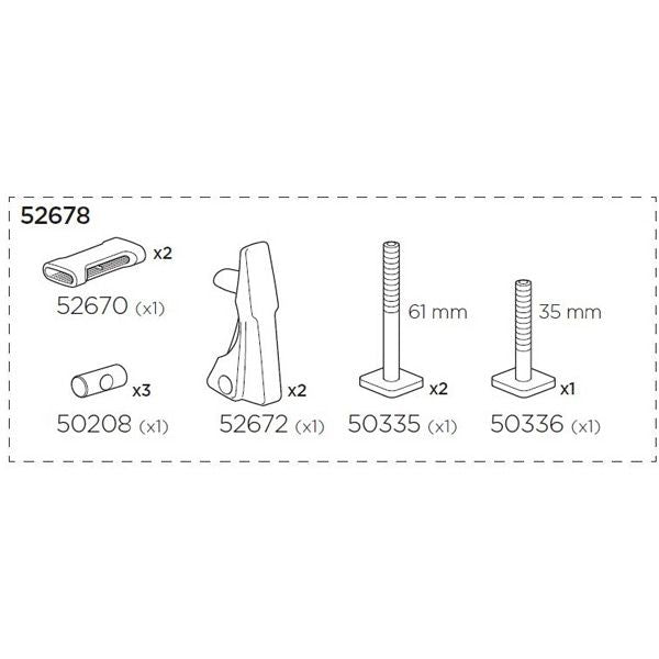 Thule 52678 Assembly Parts Bag for 598 Model Rack Replacement Kit | Swinnerton Cycles
