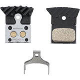 Shimano L04C Disc Pads And Spring Alloy/Stainless Back With Cooling Fins Metal Sintered Disc Pads