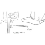 Thule Mounts & Spares - RideAlong Length Adjustment Lever