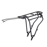 M Part MIK Studs Rear Pannier Rack Alloy Black with MIK System & Light Mounts | Swinnerton Cycles