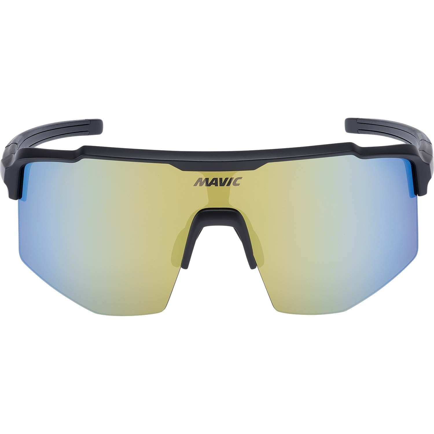 Mavic MVS Shield Cat 3 Gold/Blue Sunglasses Eyewear