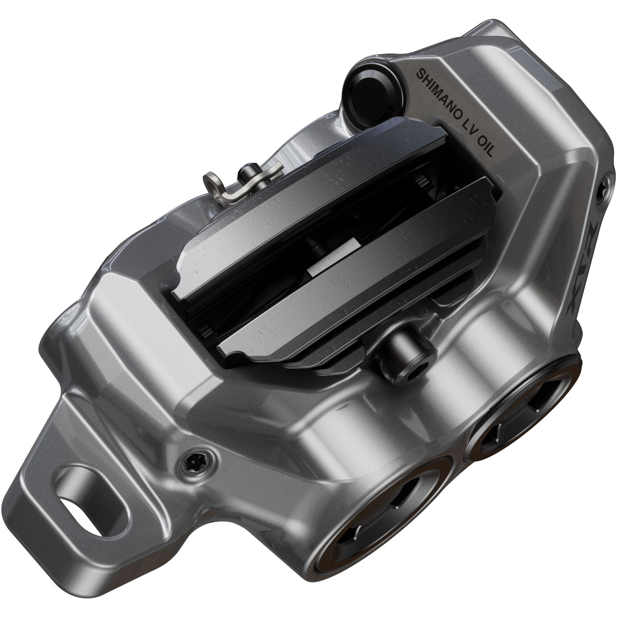 Shimano BR-M9220 XTR 4 pot disc brake calliper, post mount, front or rear