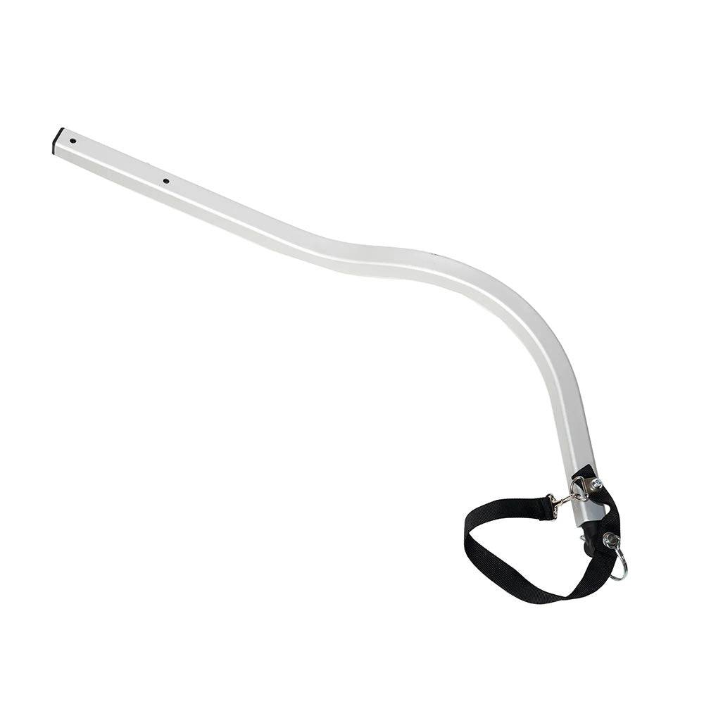 Burley Tow Bar Assembly for bike trailers, compatible replacement accessory, black metal with mounting components for bike towing.