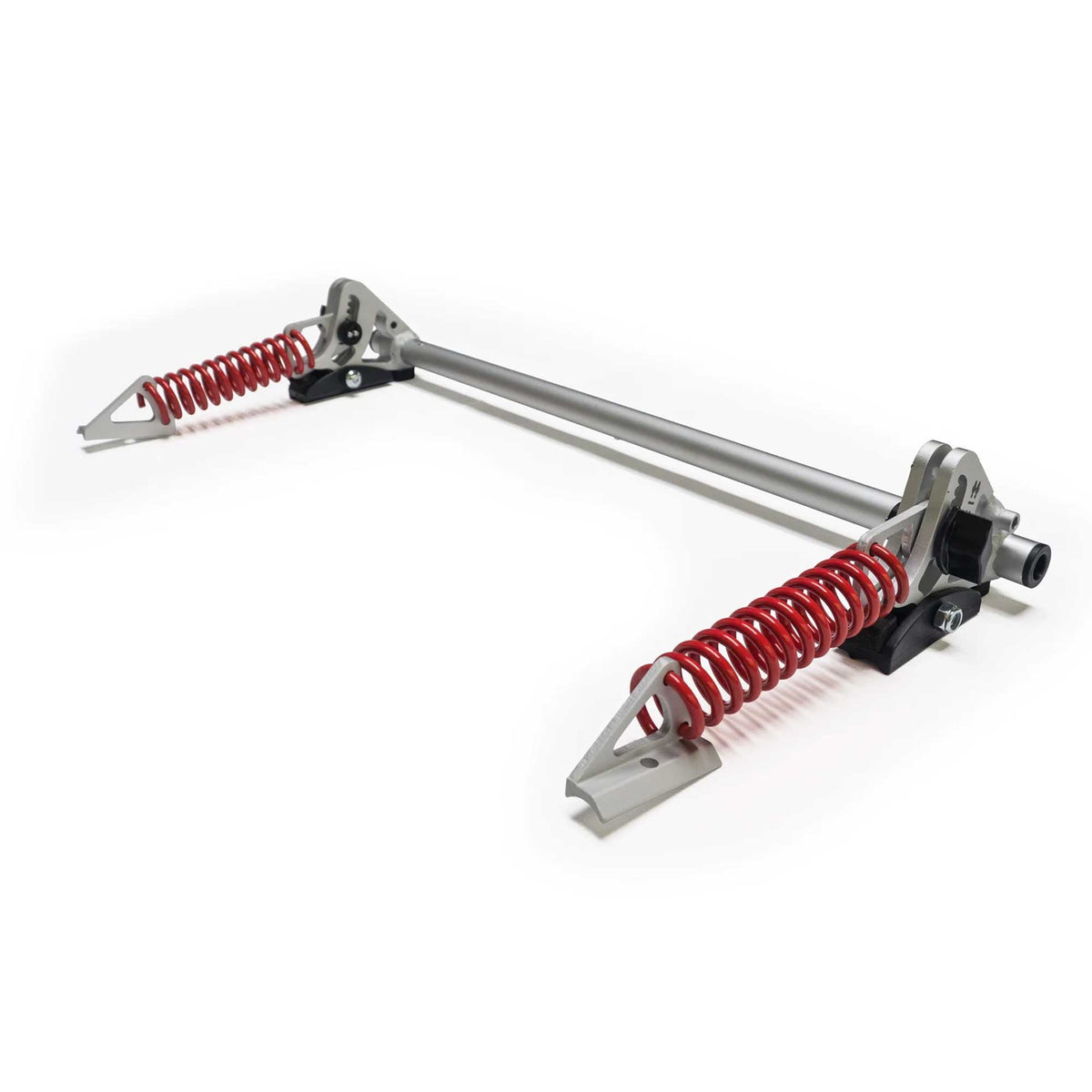 Burley axle assembly kit for bike trailers with replacement parts and hardware, ideal for trailer maintenance and repairs.