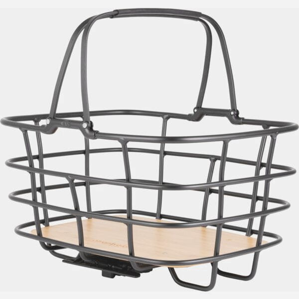 AtranVelo Panniers & Bags - DUO LARGE AVS Basket Bamboo Base 27 Litre