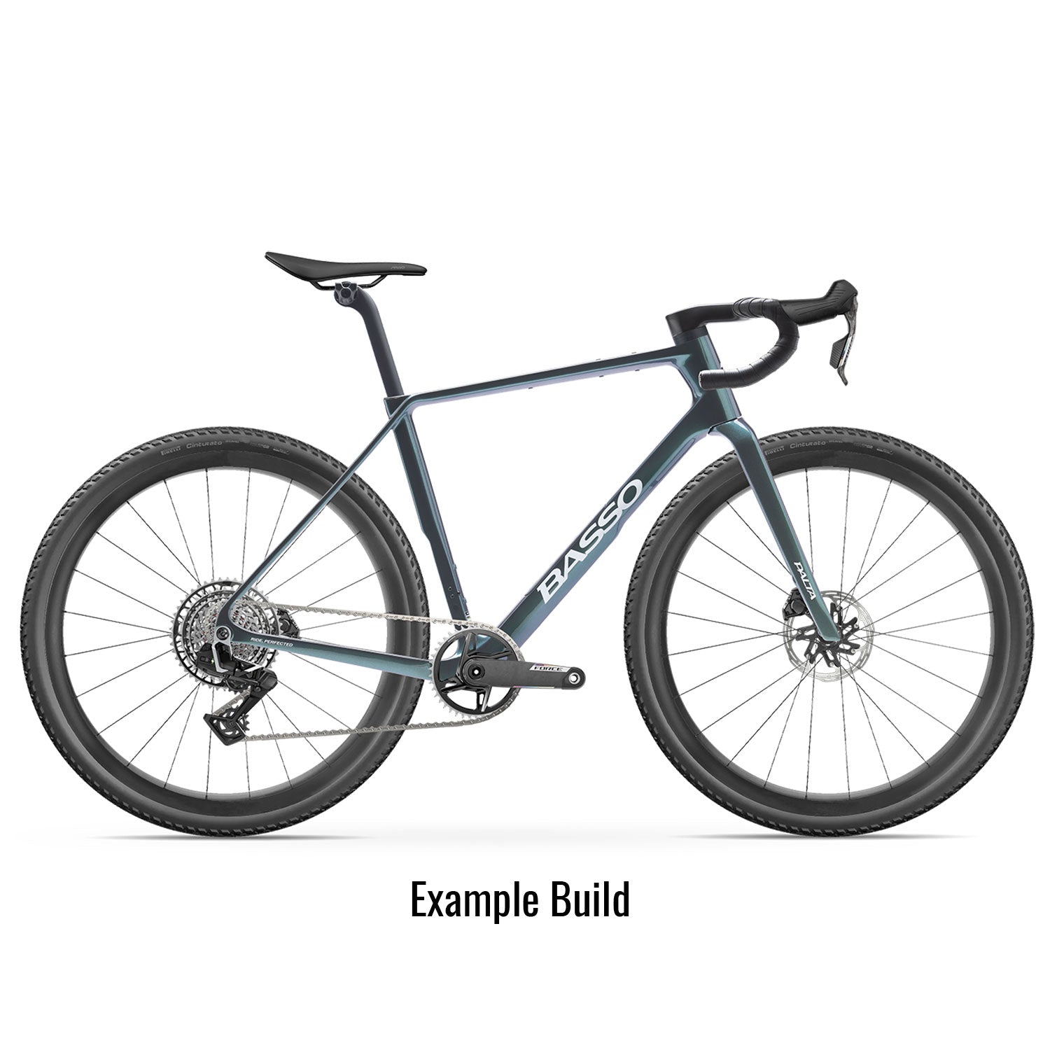 Basso Bikes Palta III GRX Di2 12x Intergraed Bar Gravel Bike