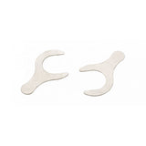 Jagwire 6-Bolt Rotor Shims Silver 20 pack