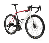 Colnago C72 Disc La Scala Limited Edition carbon road race bike with Dura-Ace Di2 shifters and lightweight frame, shown in studio setting.