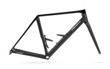 Colnago C72 Disc 2026 carbon road race frameset with integrated cockpit and aerodynamic seatpost, showcasing sleek frame details.