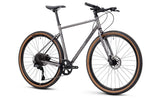 Genesis Croix de Fer 20 Flat Bar Gravel Bike 2026 with Shimano 1x11-speed drivetrain and hydraulic brakes, shown from the side.