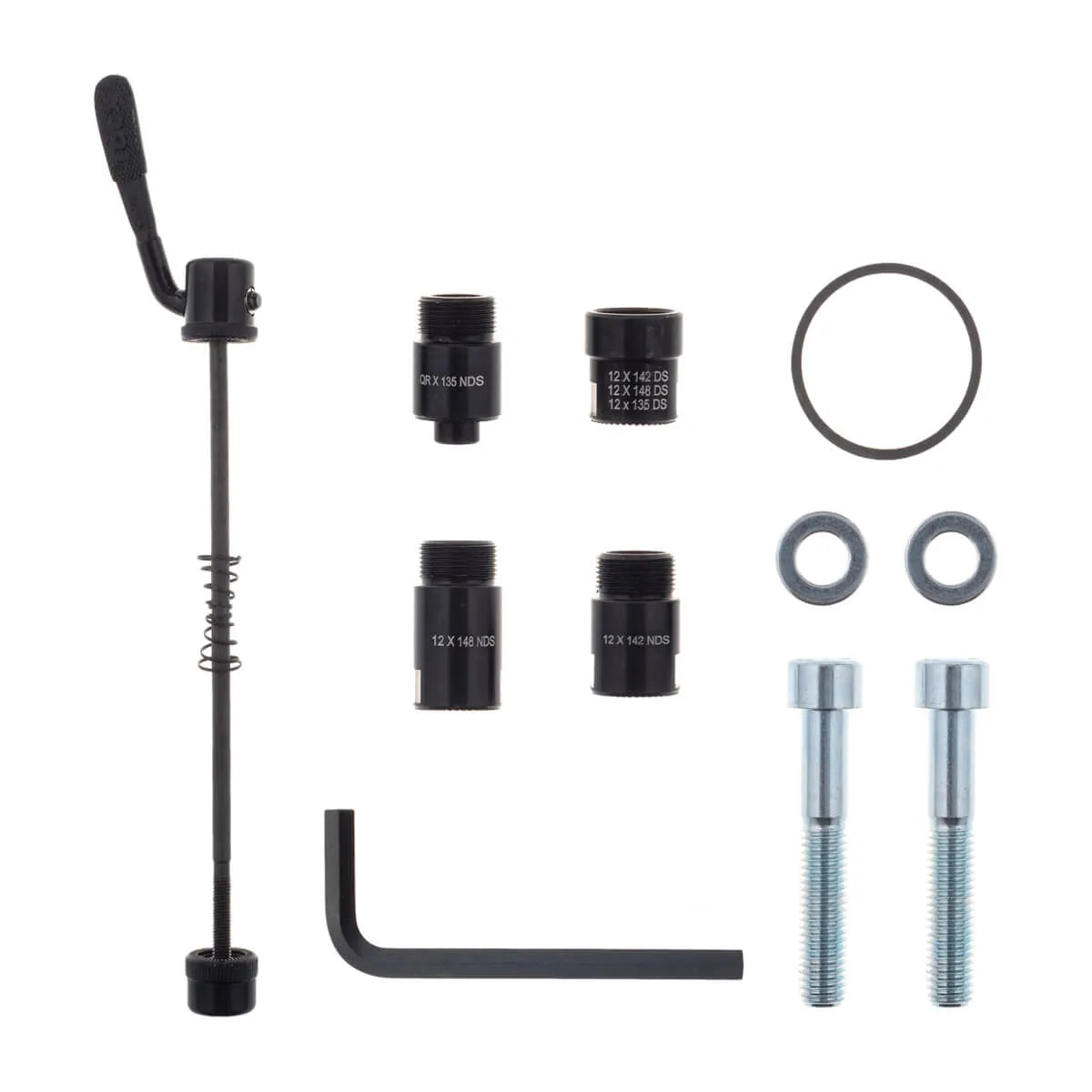 Tacx Mounts & Spares - Assembly Kit FLUX S/2 €“ 12mm axle
