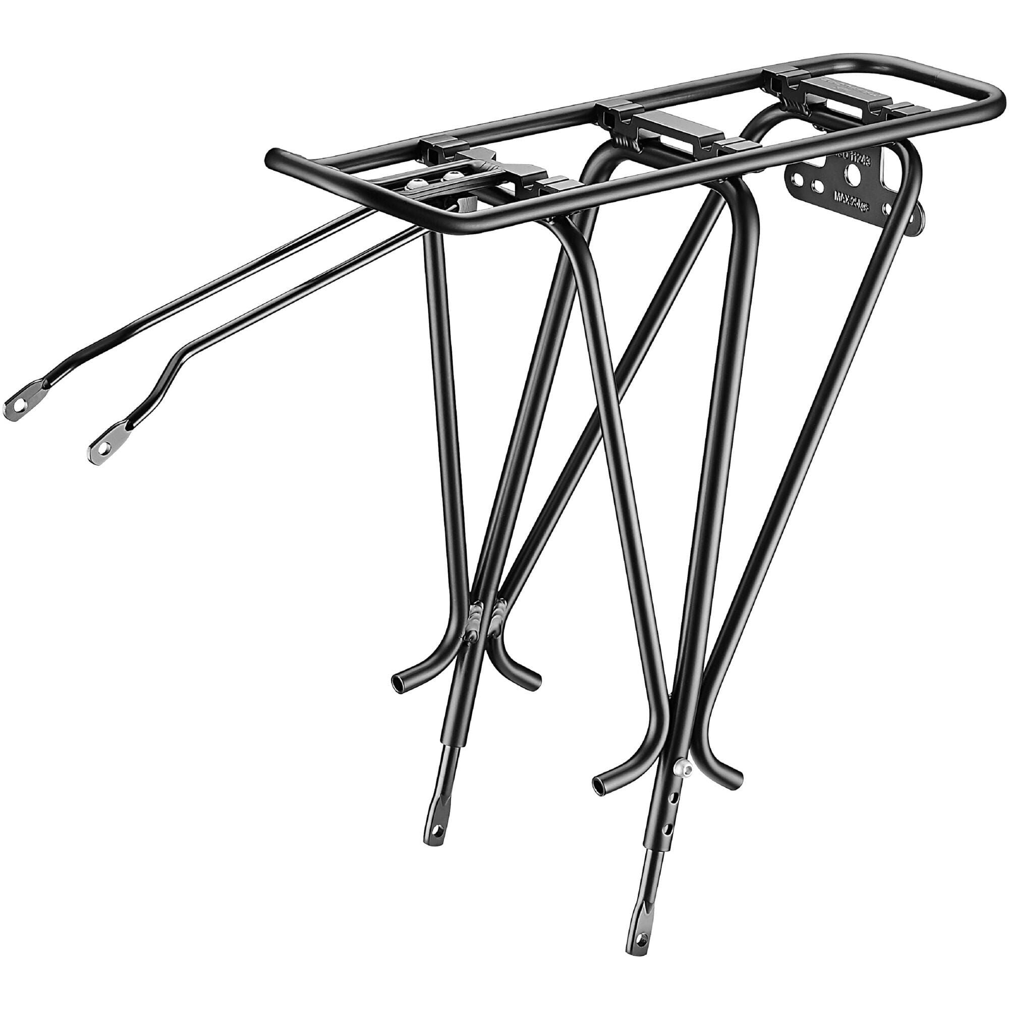 M Part MIK Adjustable Rear Pannier Rack Alloy Black for 26"-700c Bikes | Swinnerton Cycles