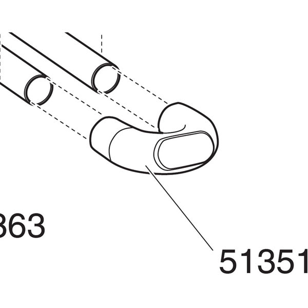 Thule Mounts & Spares - 51351 End Cap for 532