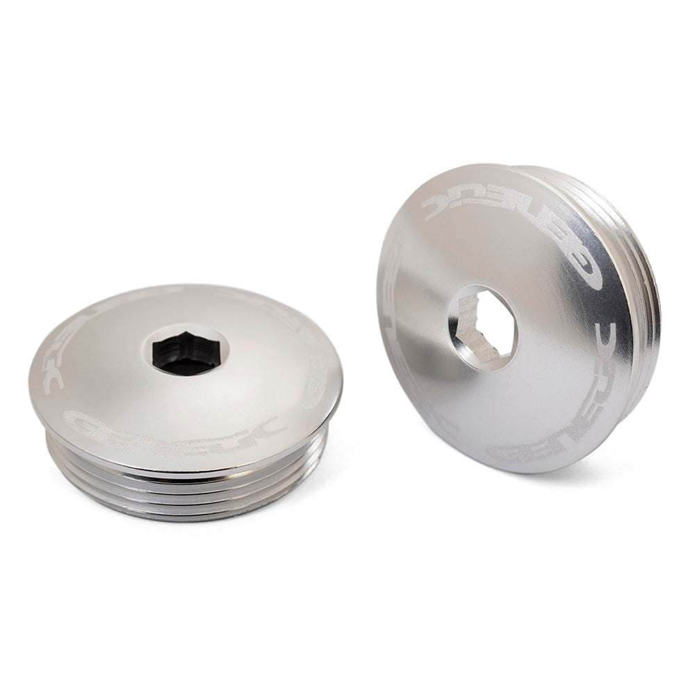 genetic chainset spares heritage crank caps p97387
