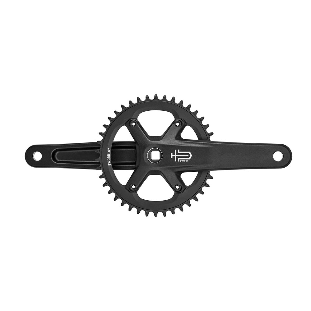 MicroSHIFT Cranks - Sword Black 1x Crankset