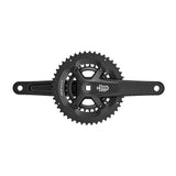 MicroSHIFT Cranks - Sword Black 2x Crankset