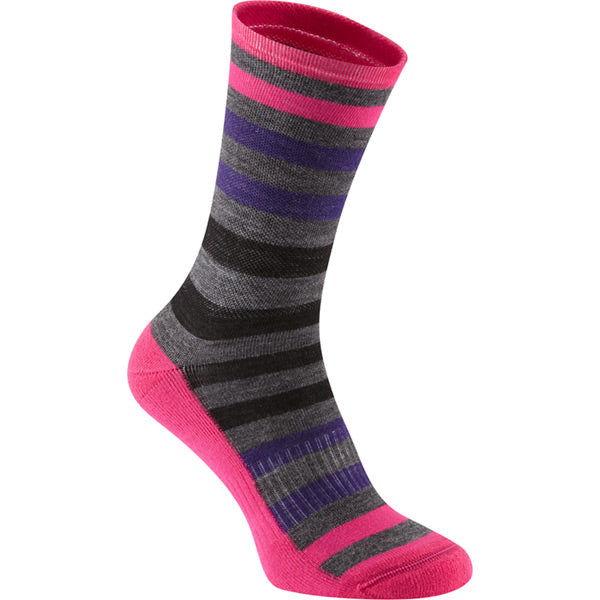 Madison Isoler Merino 3-Season Sock, pink pop - x-large, EU46-48