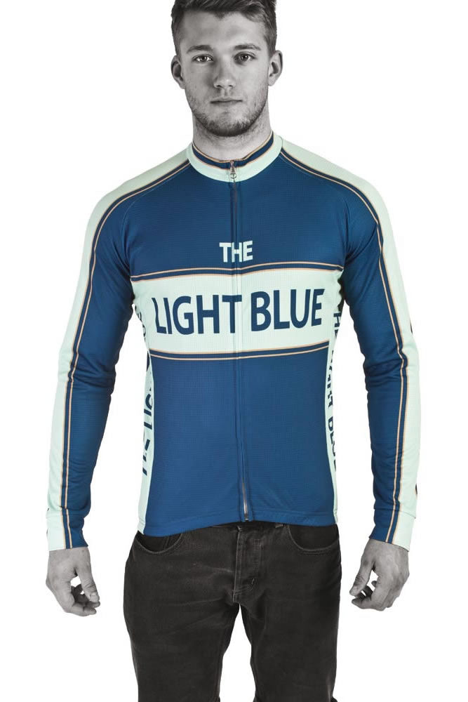 Light Blue Sport Classic Long Sleeve Jersey