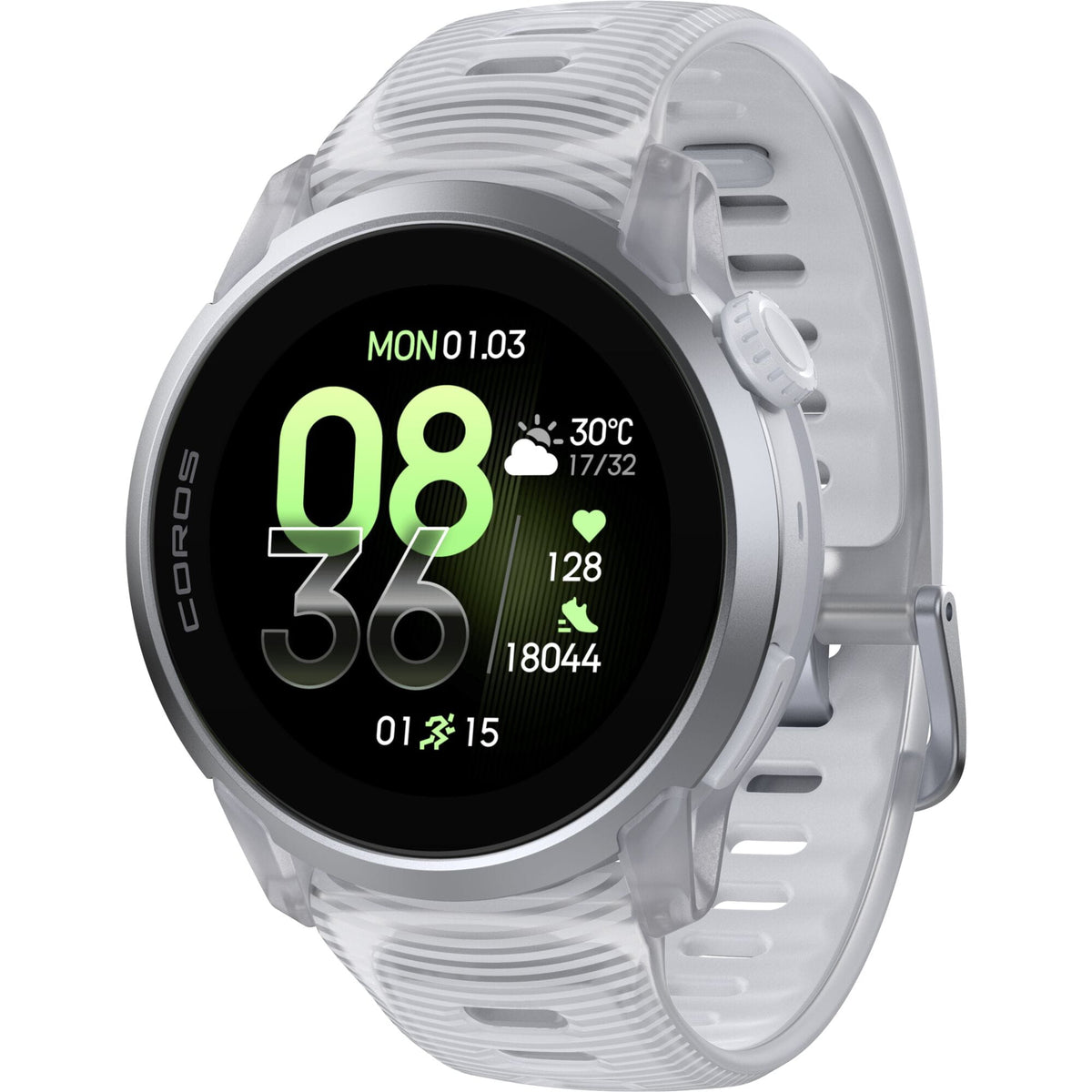 Coros PACE 4 GPS Sport Watch White Cloud