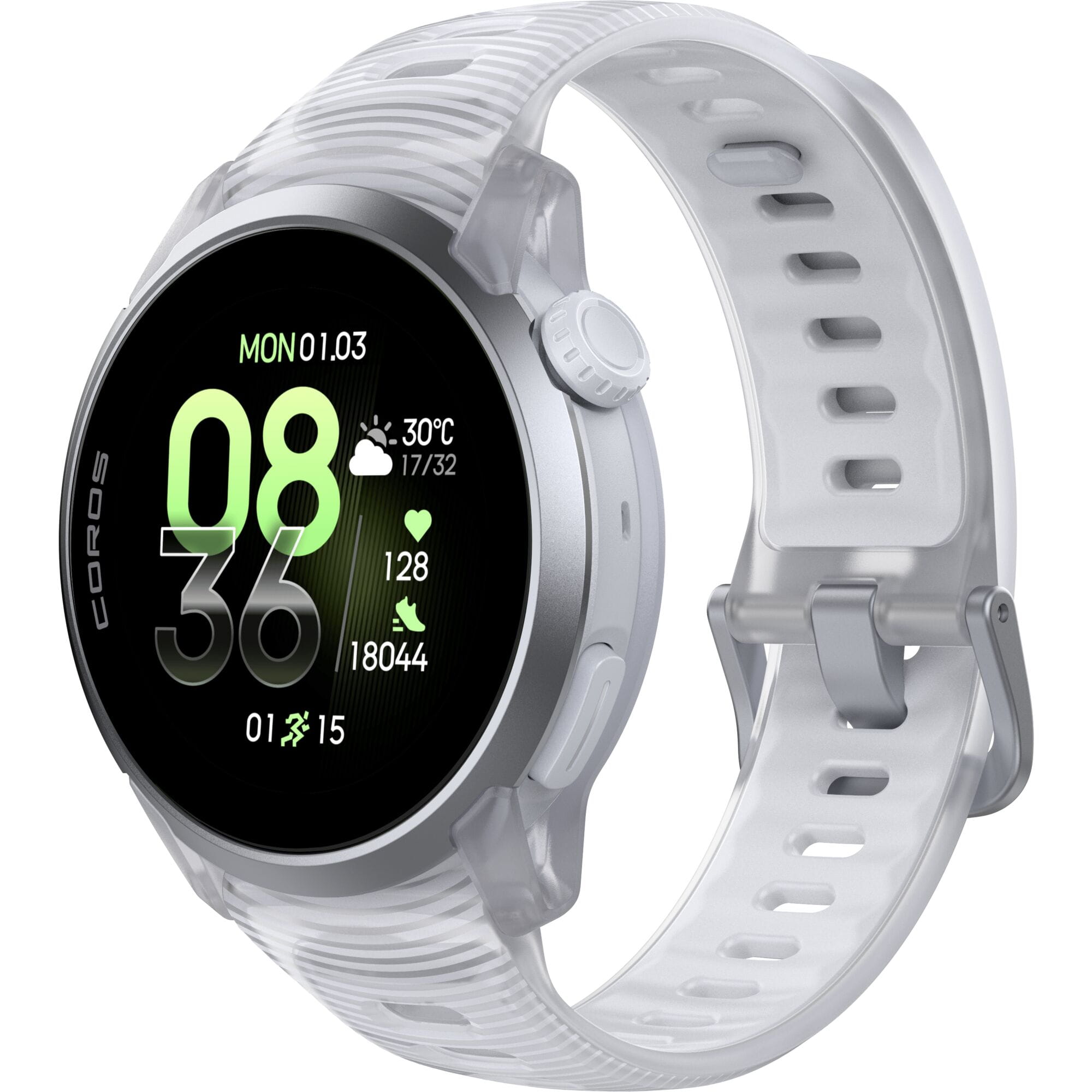 Coros PACE 4 GPS Sport Watch White Cloud