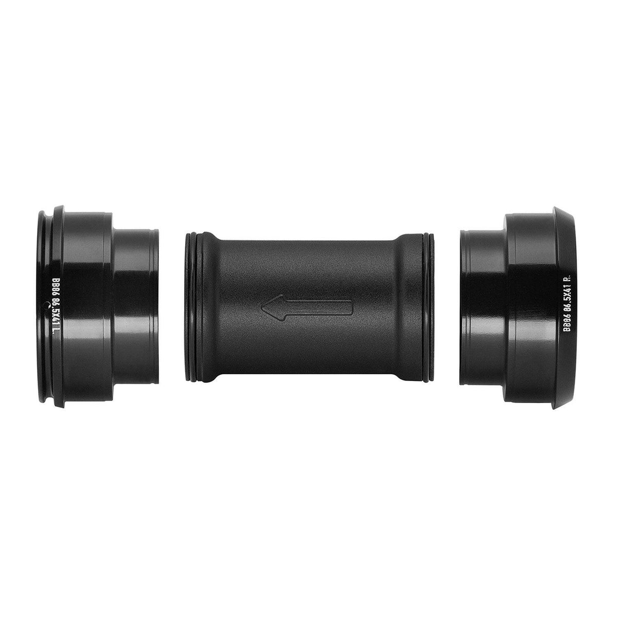 Campagnolo QCK-Tech bottom bracket cups for Super Record Wireless 13x groupset, showing metal components with branding markings.