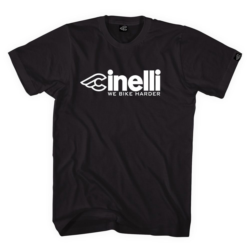 Cinelli Black T-Shirt Jersey | Swinnerton Cycles