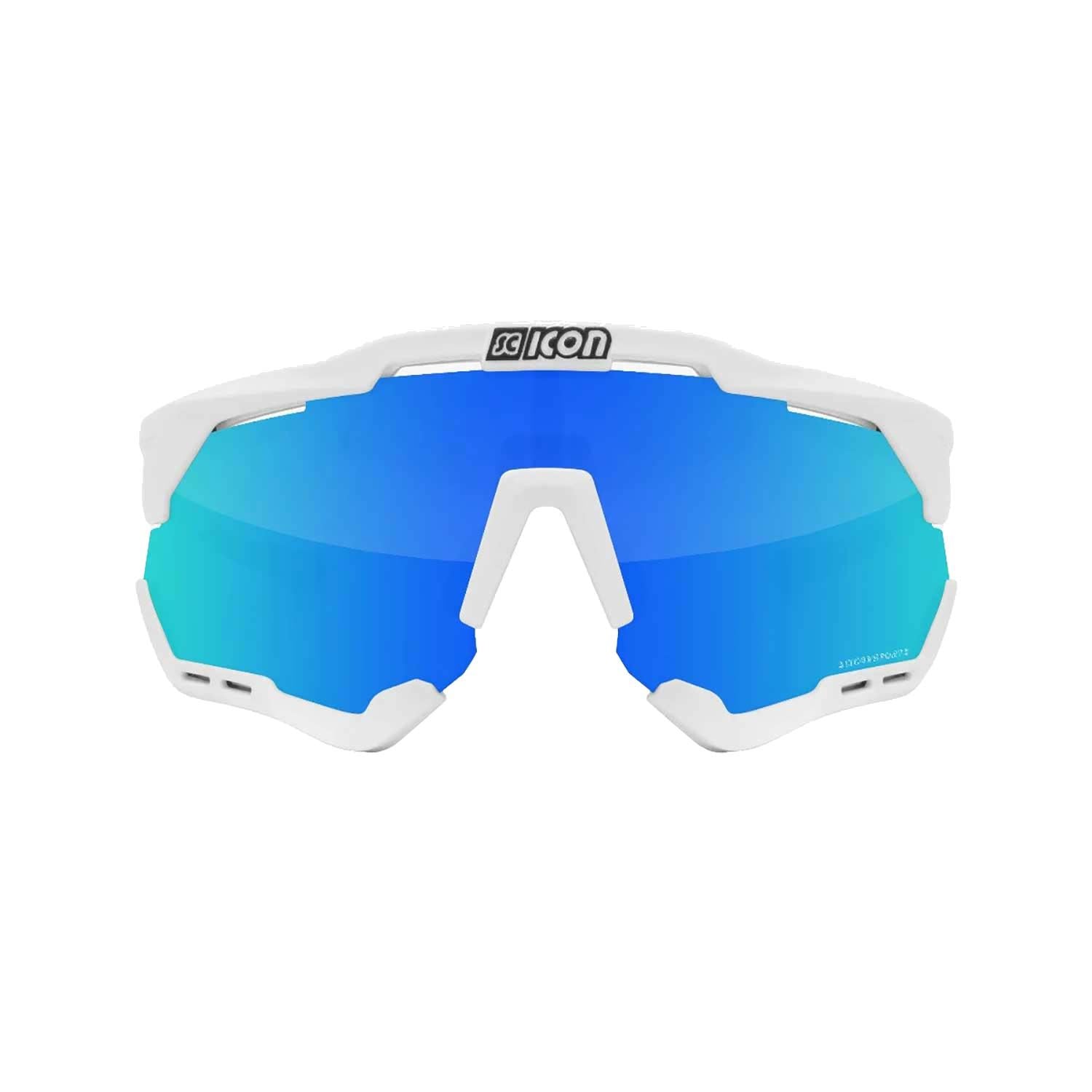 Scicon Sports Aeroshade XL SCNPP MultiMirror Blu/Wht Gloss Wht Eyewear