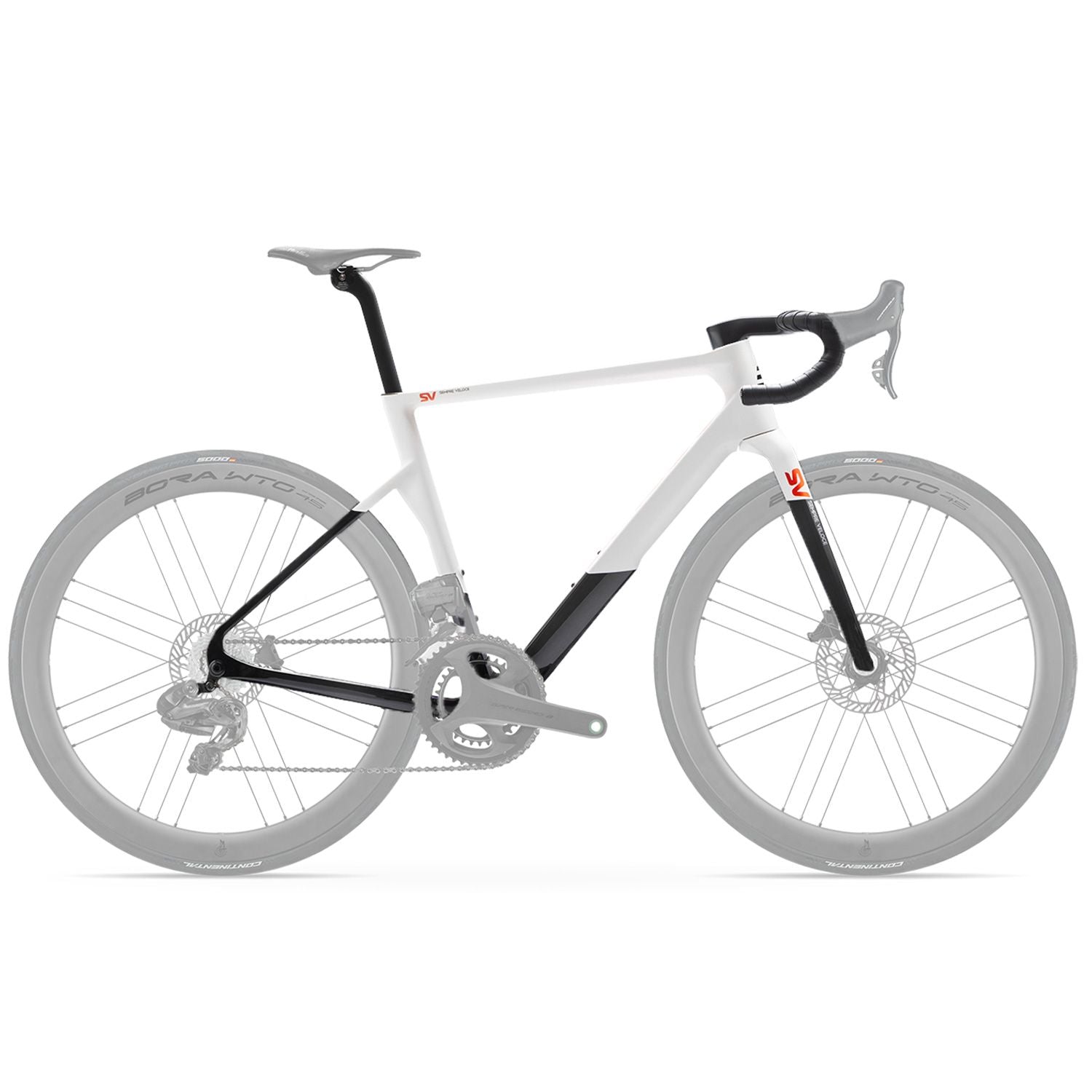 Basso Sv Burano White Road Frameset