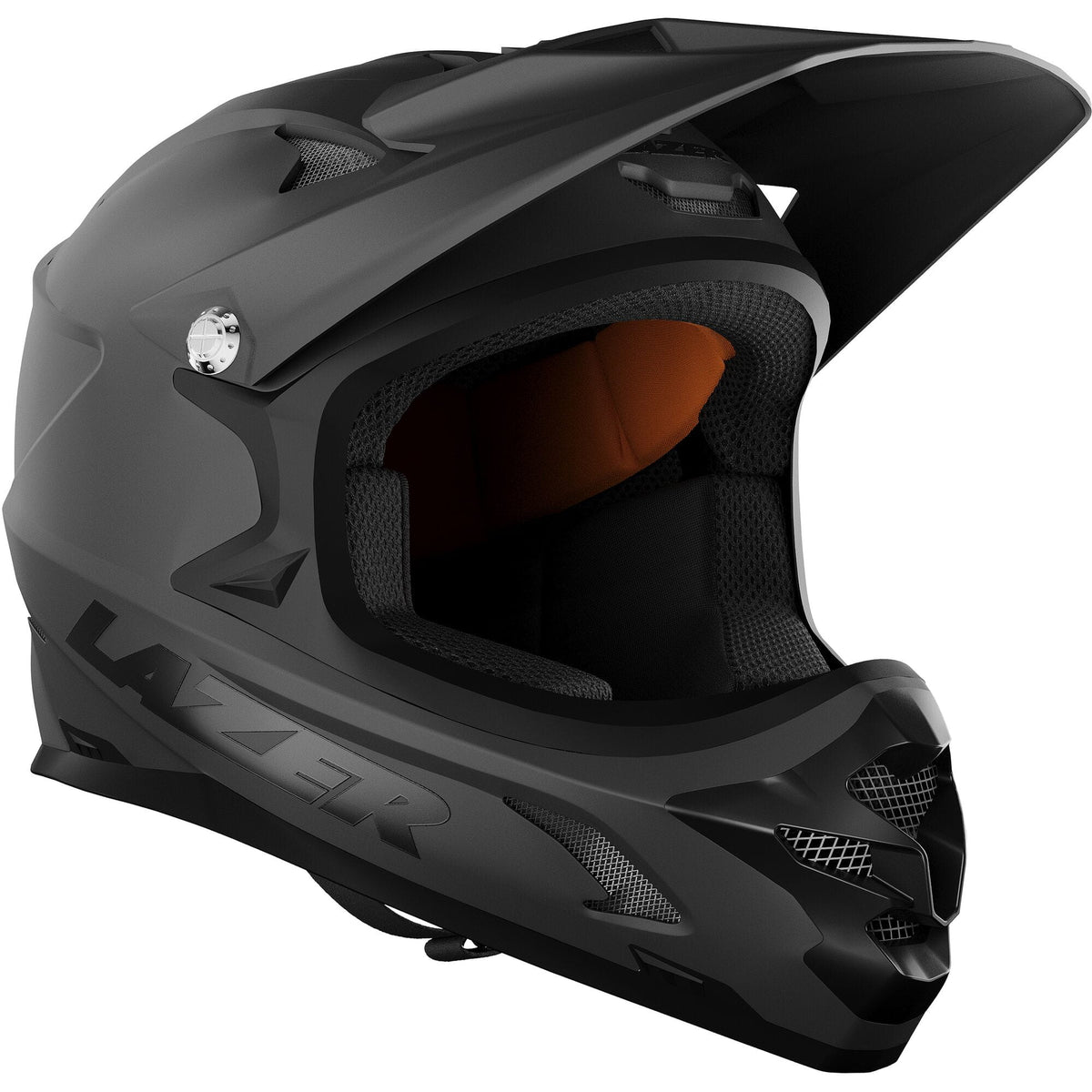 Lazer Phoenix+ MTB helmet with full-face protection and advanced ventilation, designed for mountain biking.