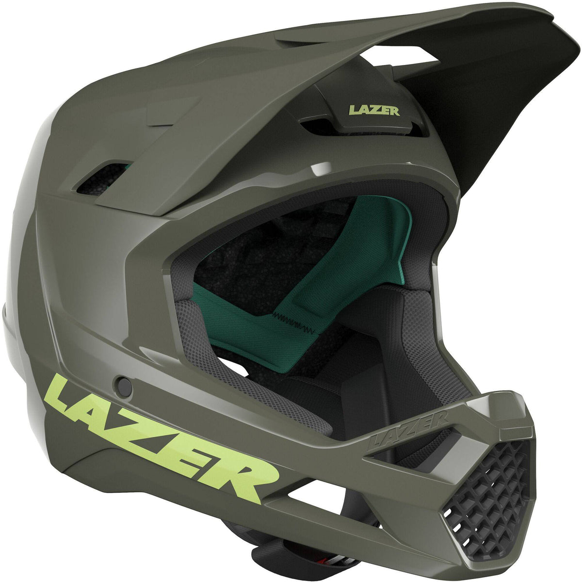 Lazer KinetiCore full face helmet for downhill mountain biking safety with durable protective design and ventilation.