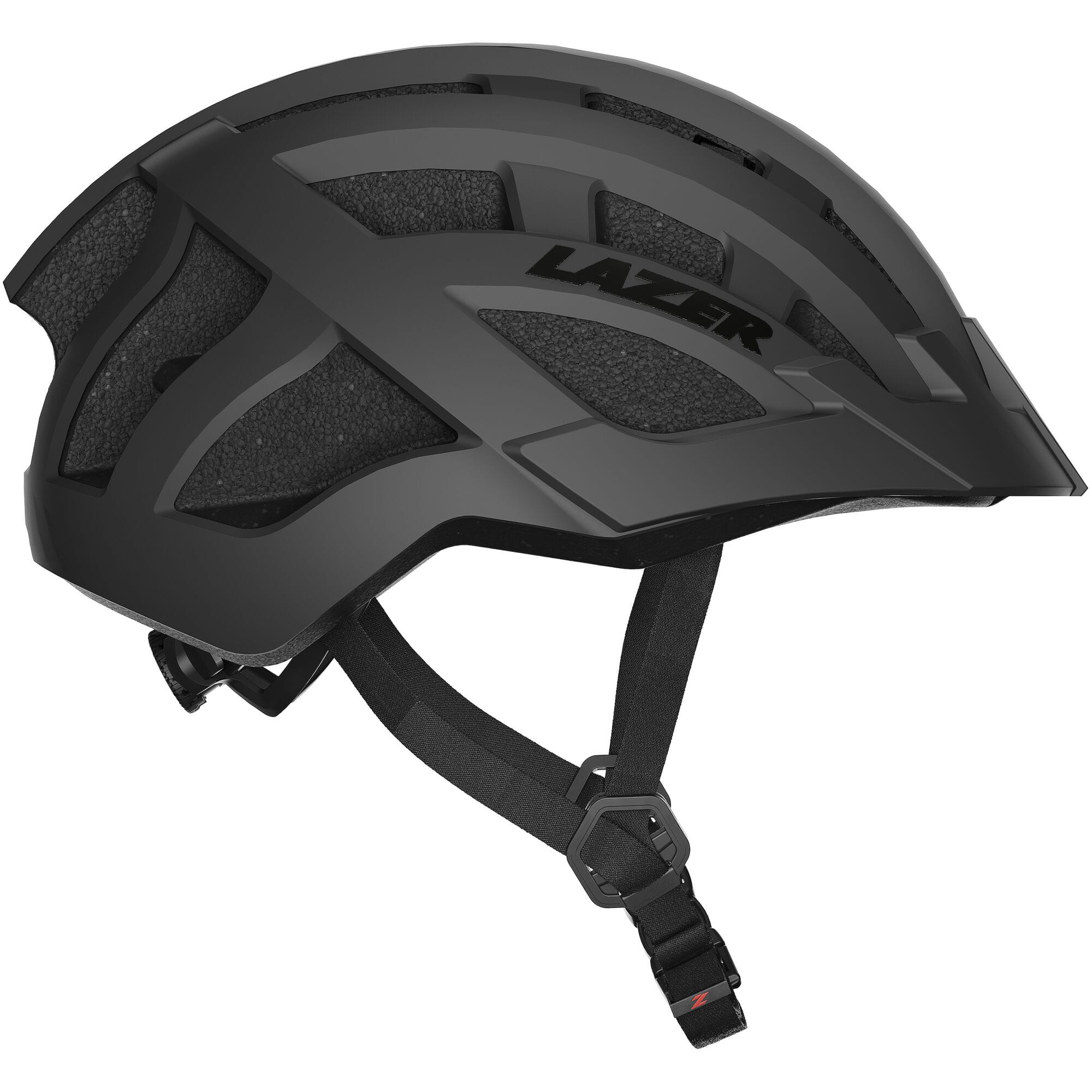 Lazer J2 Kids mountain bike helmet with ventilation and TS+ retention system, featuring bright colors and secure fit.
