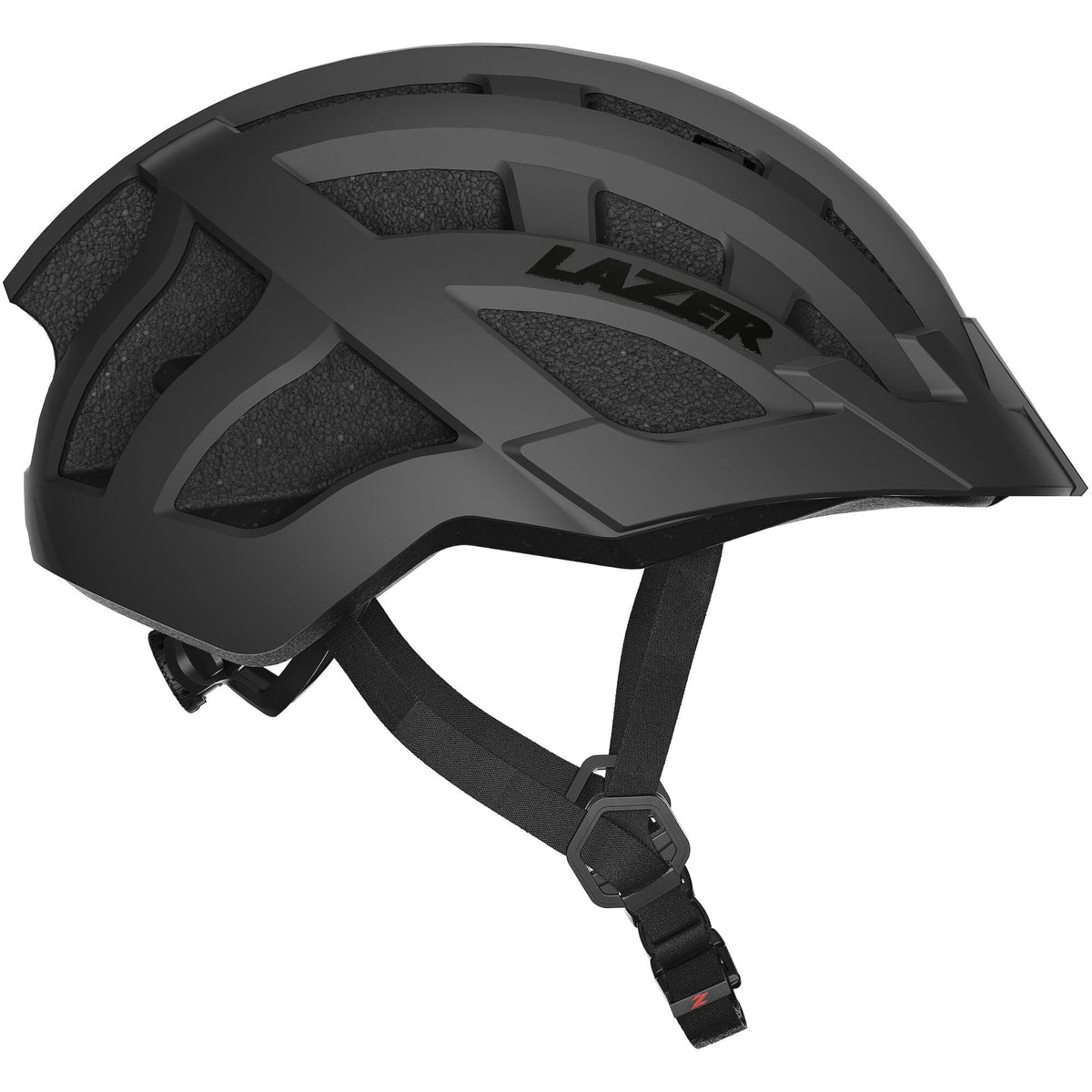 Lazer J2 Kids mountain bike helmet with ventilation and TS+ retention system, featuring bright colors and secure fit.
