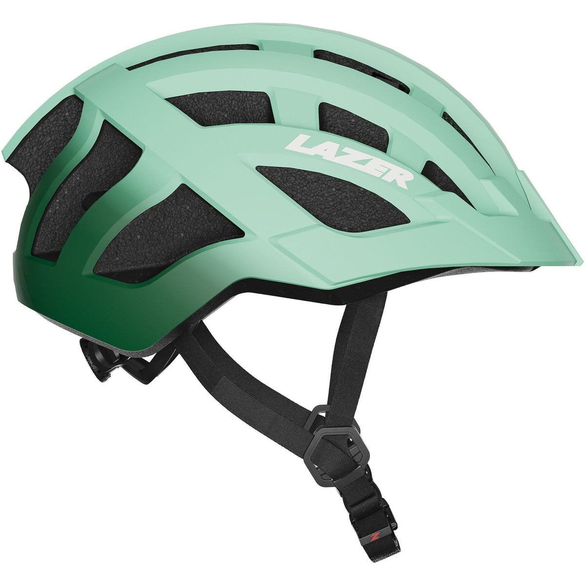 Lazer J2 Kids Mountain Bike Helmet with ventilation and TS+ retention system, designed for young cyclists.